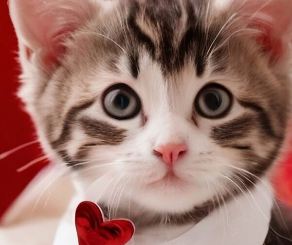 Valentines Day Cat